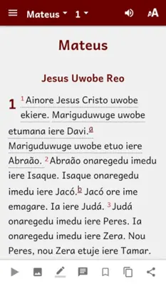 Bororo Bible (Boe Wadáru) android App screenshot 0